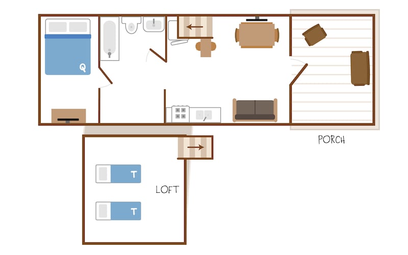 Premium Loft Cottage-18